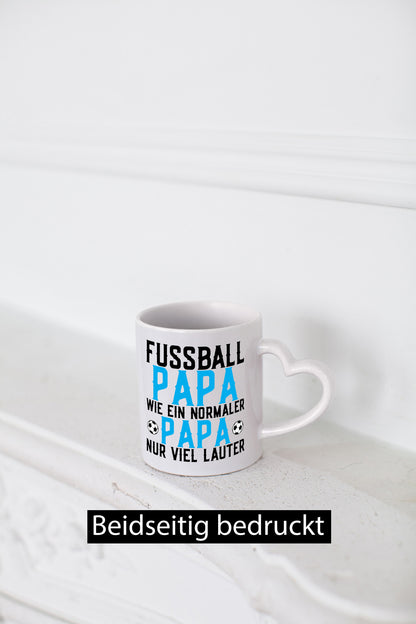 Fußball Papa | Sportfan Vatertag witziger Spruch Geschenkidee Familie Humor