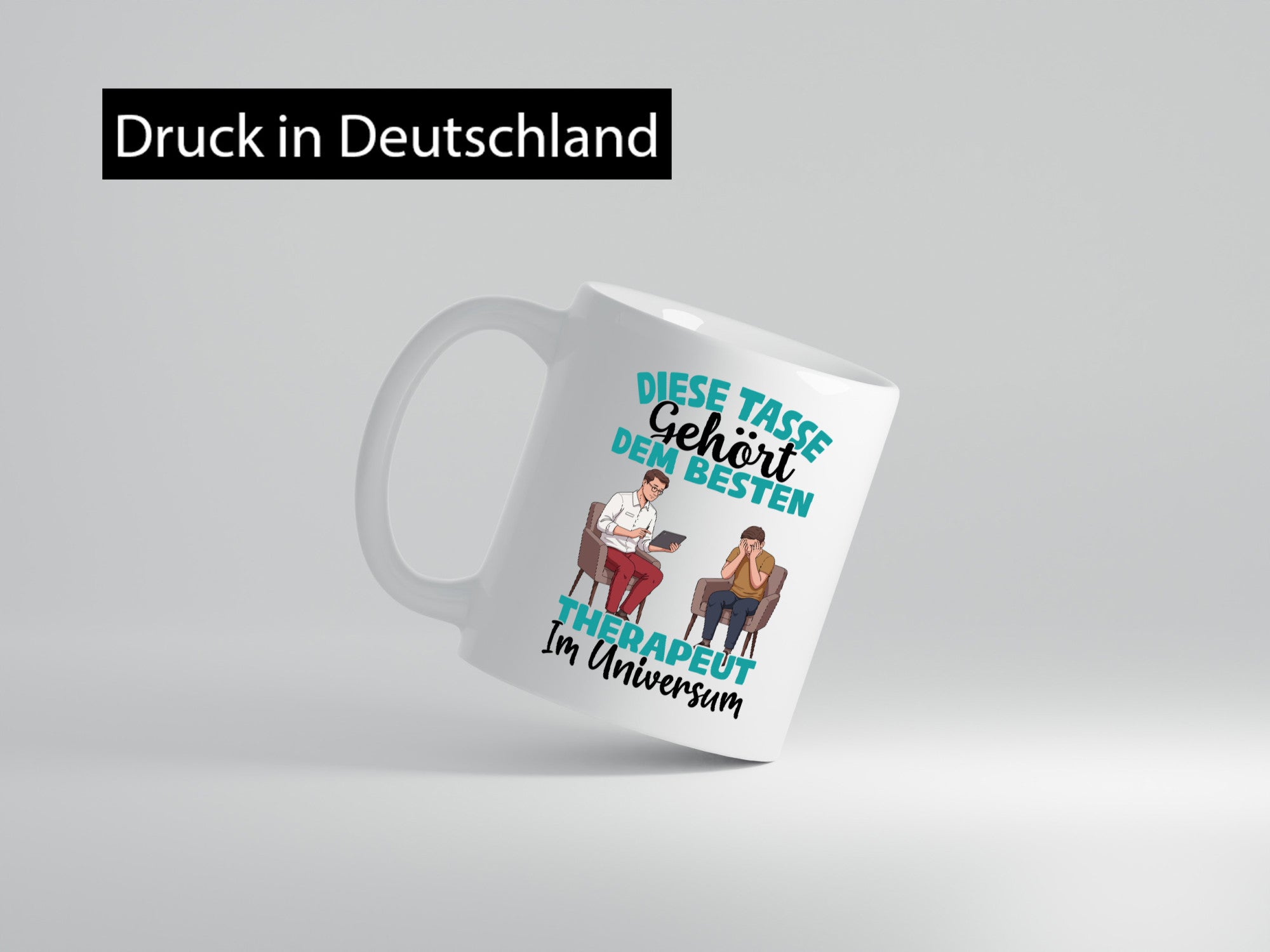 Im Universum: Therapeut | Psychotherapie Therapie Humor Geschenkidee Tasse