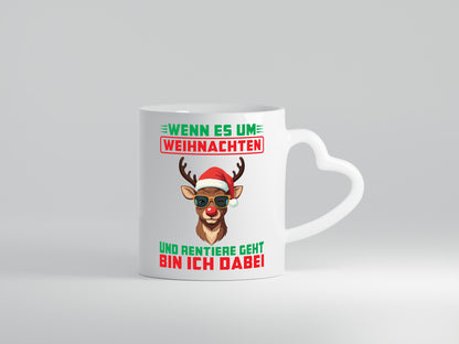 Wenn es um Weihnachten und Rentiere geht bin ich dabei v2 Geschenkidee