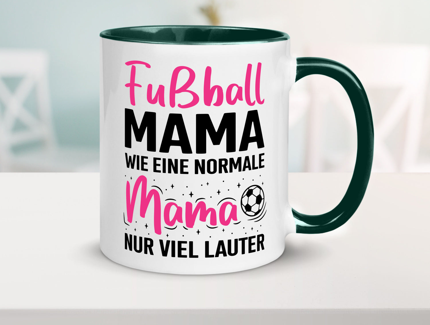 Fußball Mama | Coole Muttertag Geschenk Familie Geschenkidee lustiger Spruch