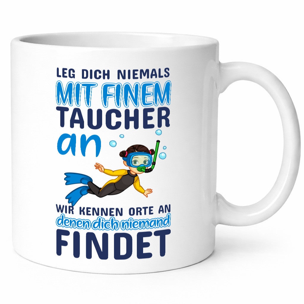 Taucher Humor | Spruch Tasse Tauchen Witz Geschenk Geschenkidee lustiger