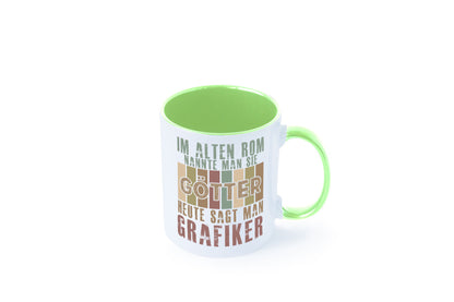 Heute sagt man: Grafiker | Grafik Design Geschenk Humor Geschenkidee lustiger
