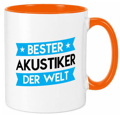 Bester Akustiker | Akustik Hörgeräteakustik lustiger Spruch Geschenk Humor Tasse