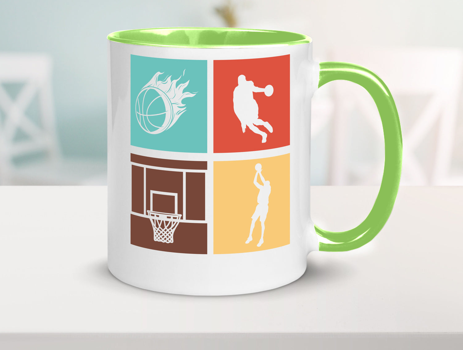 Basketball | Sportfan Slam Dunk Teamplayer NBA Humor Geschenkidee Tasse