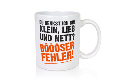 Böööser Fehler | Spruch Tasse kleine Frau Freundin Humor Geschenkidee