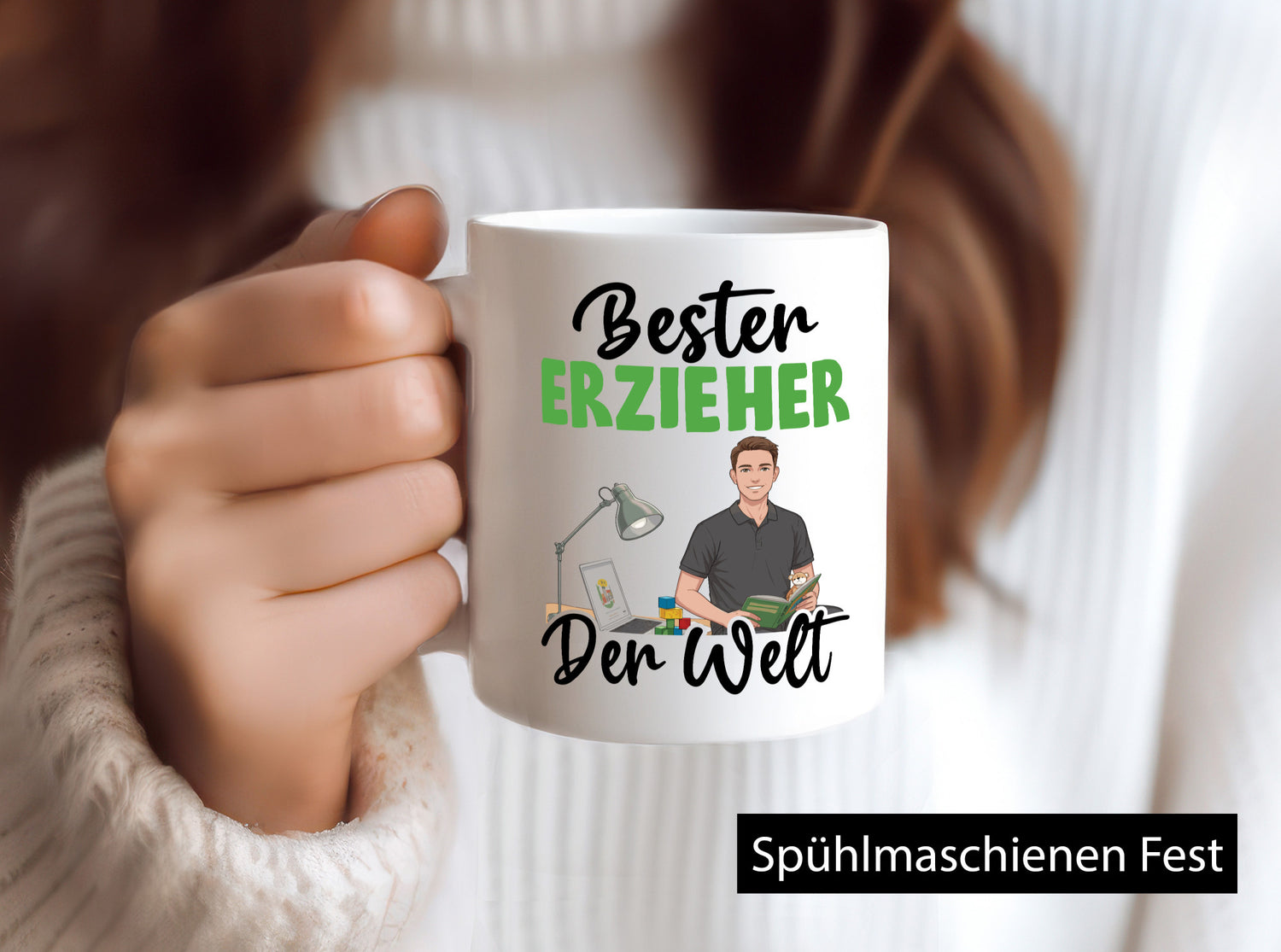 Bester Erzieher | Pädagoge Schule v2 Geschenk Humor Geschenkidee lustiger
