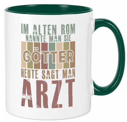 Heute sagt man: Arzt | Medizin Doktor Facharzt Geschenk Humor Geschenkidee Tasse