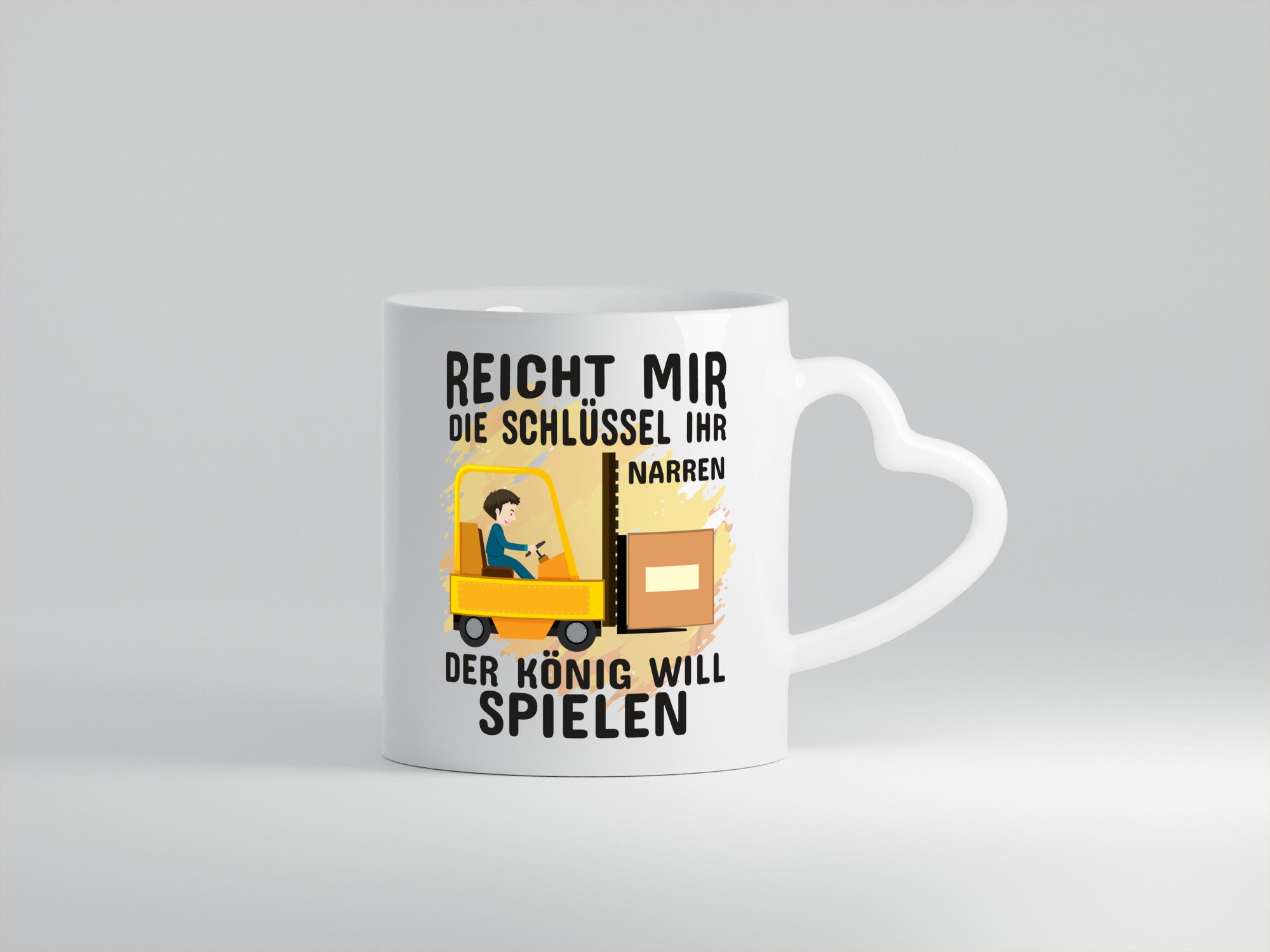 Gabelstapler Tasse | Lagerarbeiter Humor Beruf Arbeit Kollegen Büro Geschenkidee