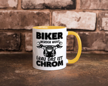 Biker werden nicht grau | Motorrradfahrer Tasse Humor Geschenkidee