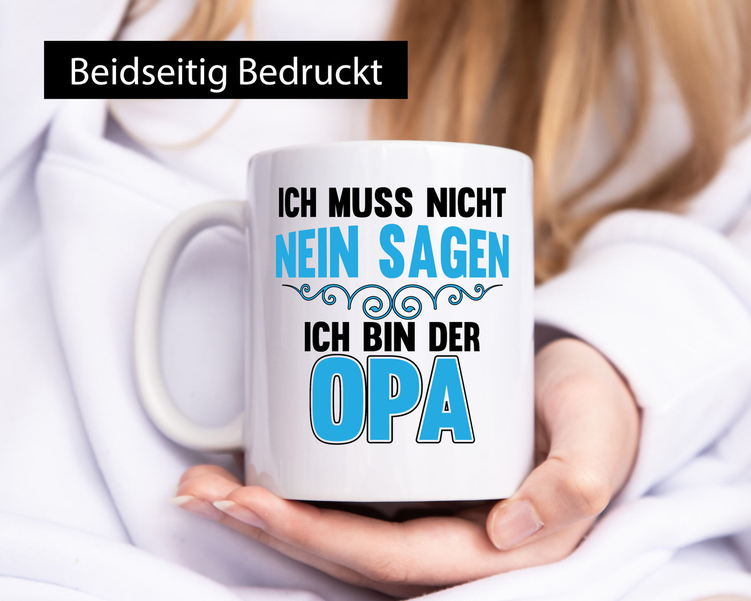 Ich muss nicht nein sagen | Enkel Opa Bester Großvater lustiger Spruch Geschenk