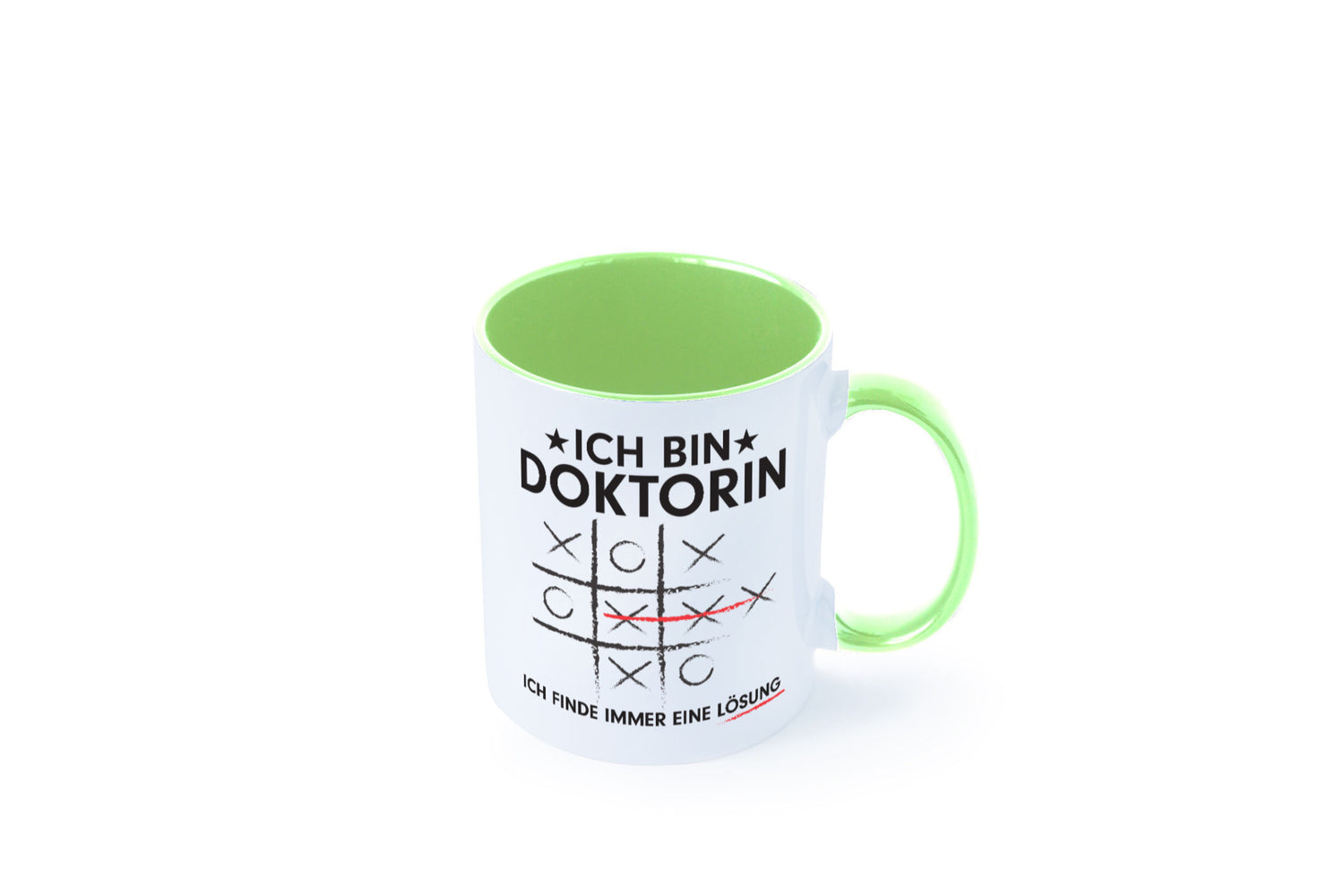 Lösung finden: Doktorin | Doktorand Doktortitel v2 lustig Humor Geschenkidee