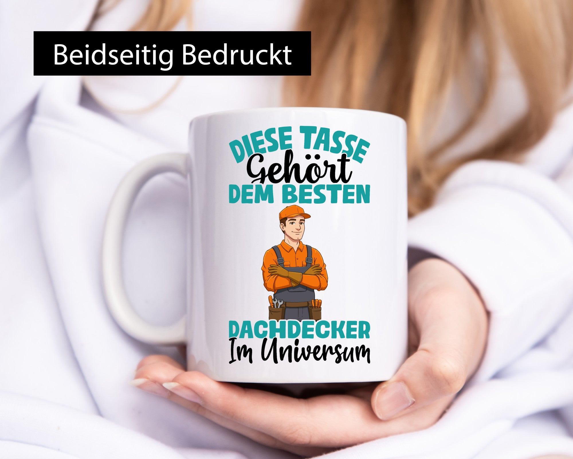 Im Universum: Dachdecker | Dachbau Hausbau lustig Humor Geschenkidee Geschenk