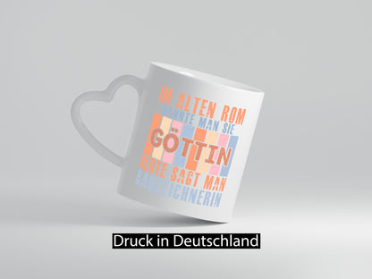 Heute sagt man: Bauzeichnerin | Zeichnerin Geschenkidee Humor Tasse