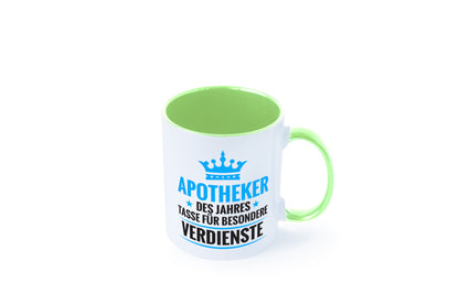 Besonderer Verdienst: Apotheker | Apotheke Pharmazie lustiger Spruch Geschenk
