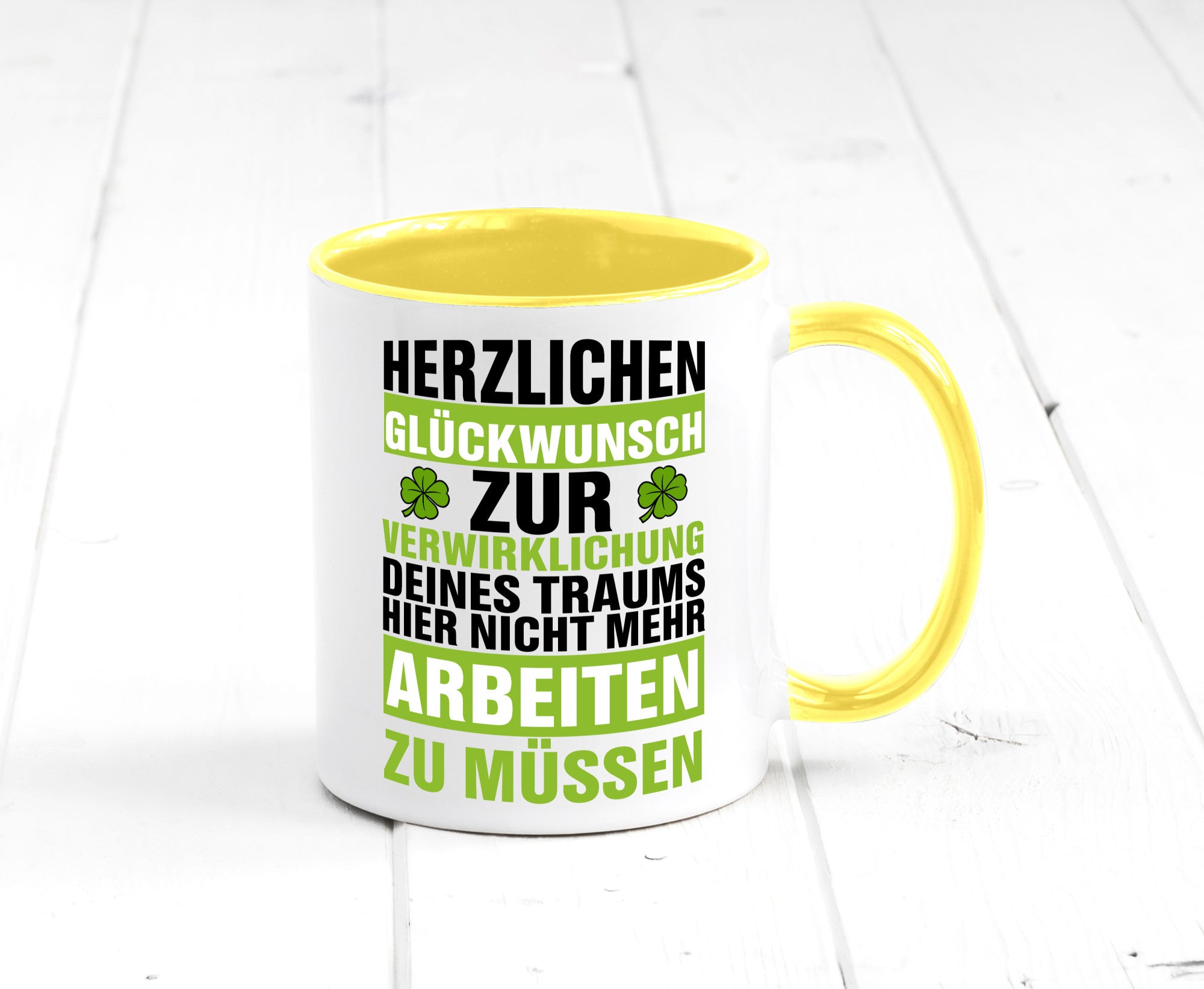 Verwirklichung deiner Träume | Stellenwechel Kollege Humor Arbeit Kollegen Büro
