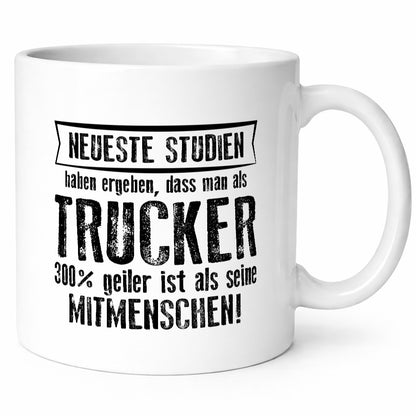 Neuste Studien: Trucker | LKW Fahrer Beruf Humor Arbeit Kollegen Büro