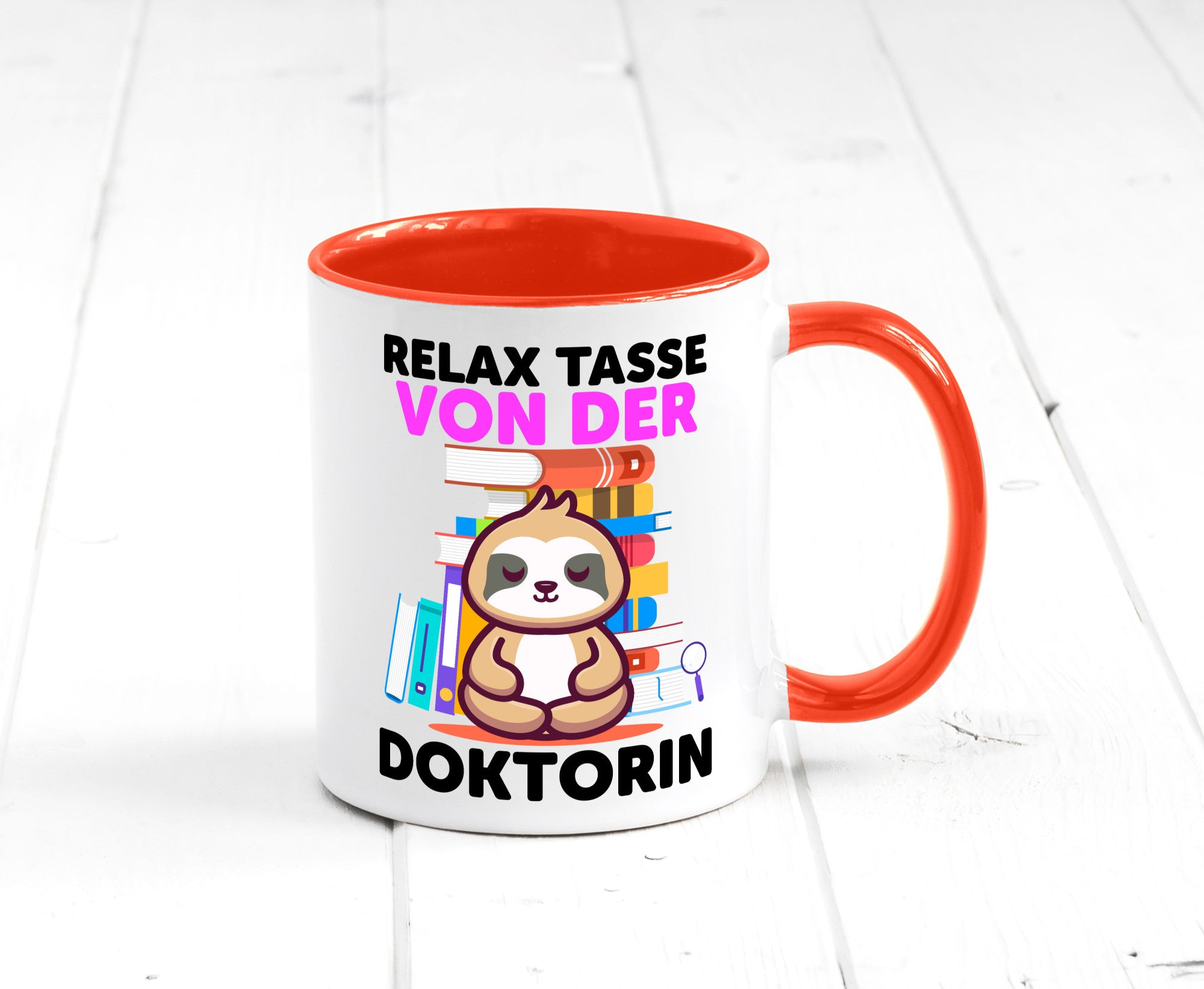 Relax Tasse: Doktorin | Doktorand Doktortitel lustig Humor Geschenkidee