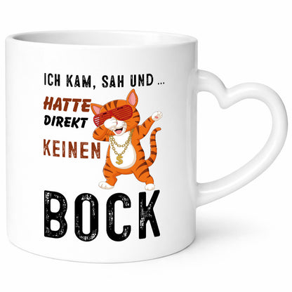 Ich habe keinen Bock lustiger Spruch Geschenk Humor Geschenkidee Tasse