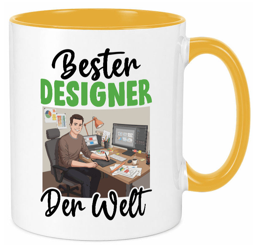 Bester Designer Beruf | Mode v2 lustiger Spruch Geschenk Arbeit Kollegen Büro