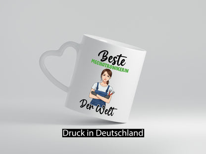 Beste Mechatronikerin | KFZ Werkstatt v2 lustiger Spruch Geschenk Humor