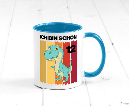 12. Geburtstag | 12 Jahre Dinosaurier lustiger Spruch Geschenk Geschenkidee