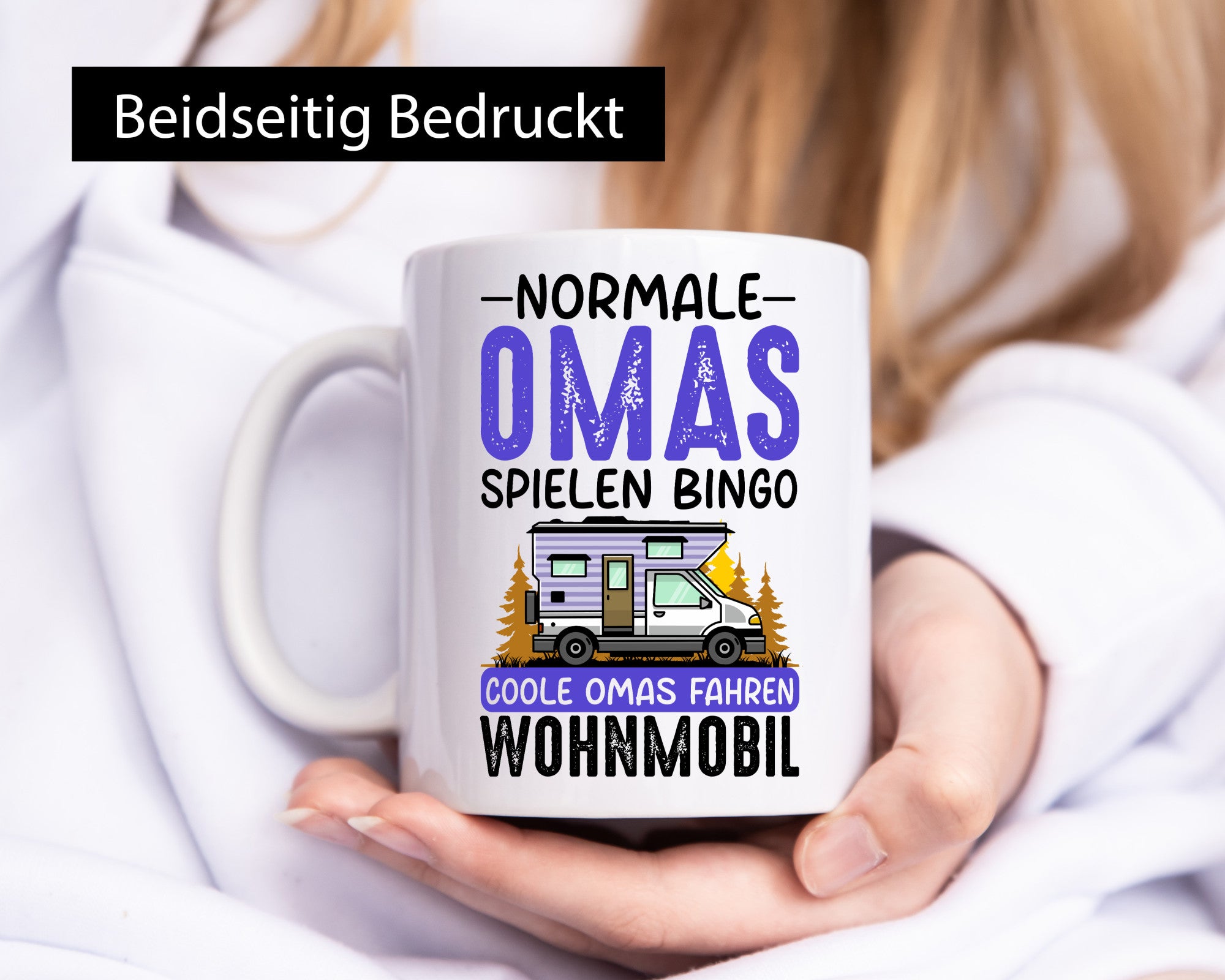 Coole Omas fahren Wohnmobil | Bingo Großmutter Humor Familie Geschenkidee Tasse