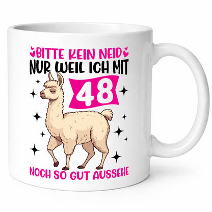 48. Geburtstag | 48 Jahre Lama gut aussehen Geschenk Geschenkidee lustiger