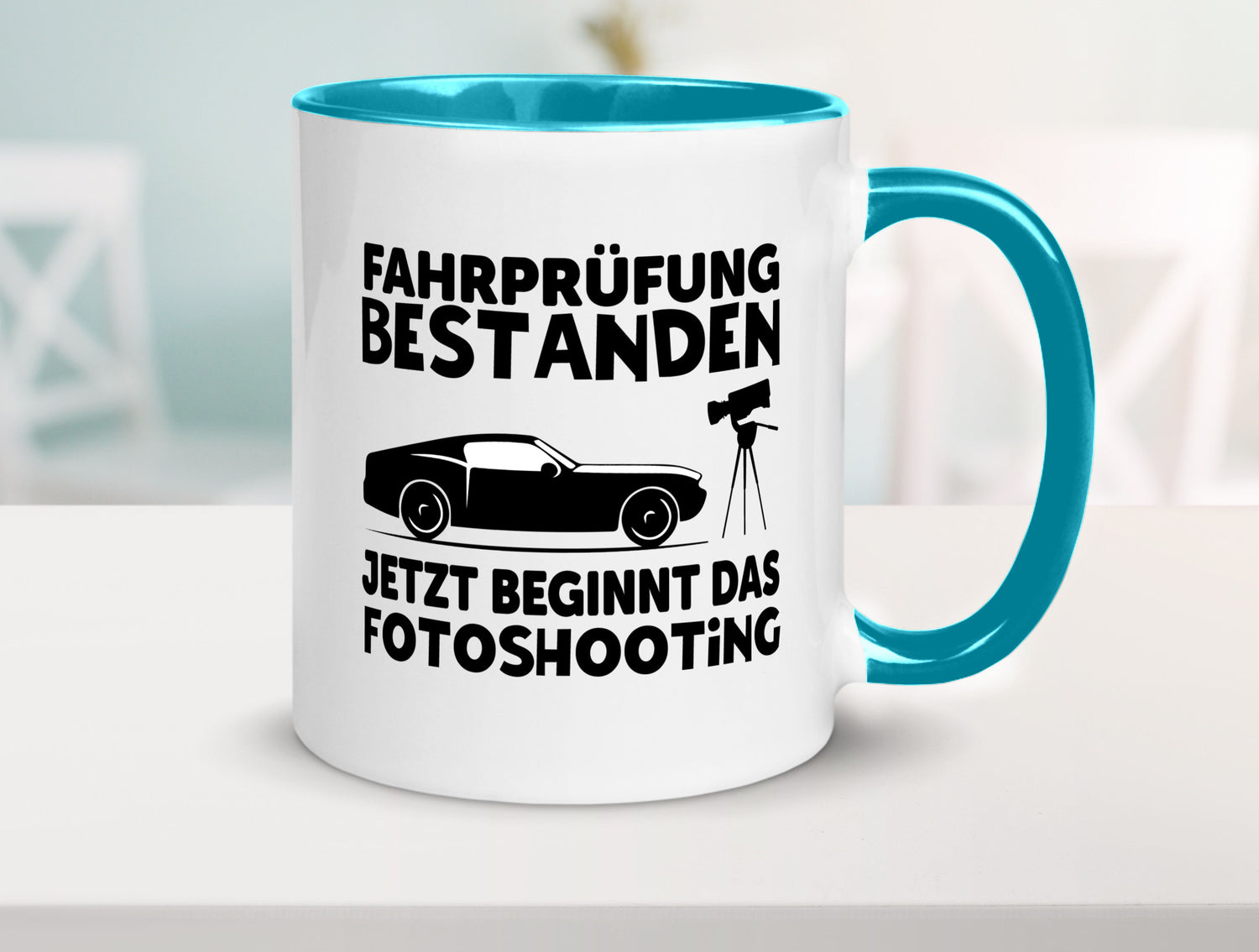 Fahrprüfung bestanden | Autofahren Führerschein Geschenk Humor Geschenkidee
