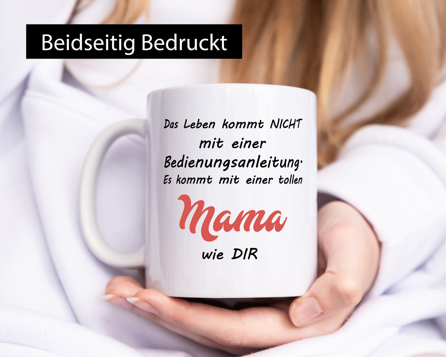 Das leben kommt nicht | Beste Mama Bedinungsanleitung Geschenk Familie