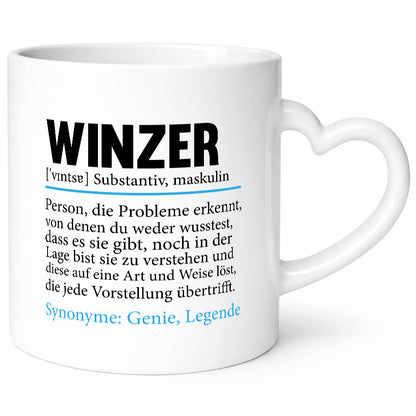 Winzer | lustige Spruch Weinbauer Wein Beruf lustiger Geschenk Arbeit Kollegen