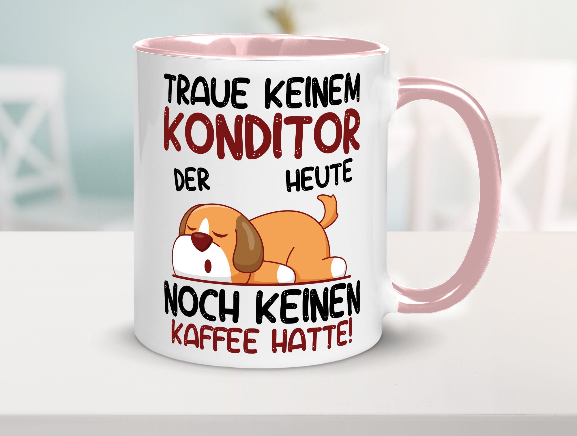 Traue keinem Konditor | Konditorei Humor Geschenkidee Tasse