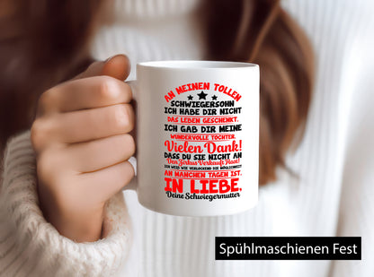 An meinen tollen Schwiegersohn vl4 Geschenk Familie Geschenkidee lustiger
