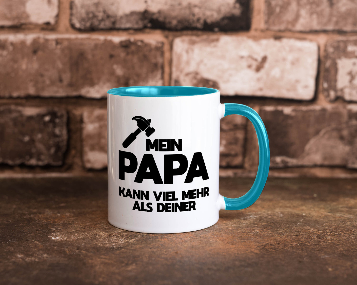 Mein papa kann viel mehr als deiner | Bester lustiger Spruch Geschenk Humor