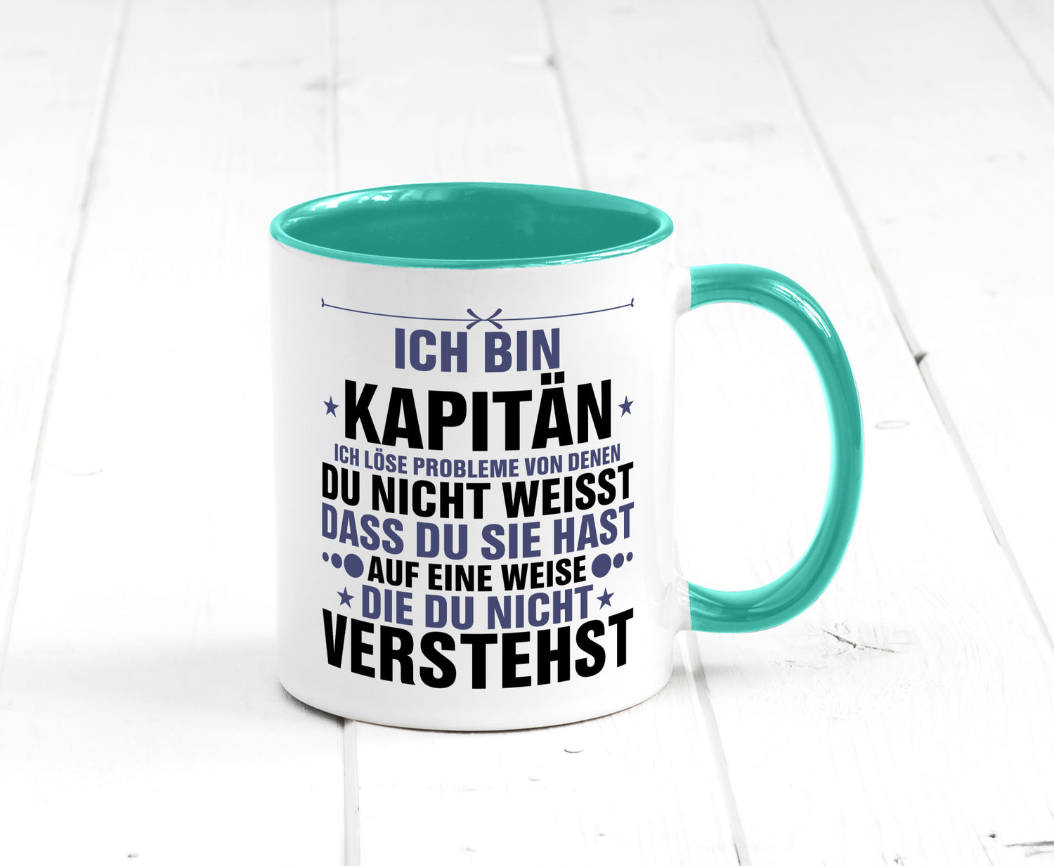 Löse Probleme: Kapitän | Schiffskapitän Schiff v2 Geschenk Humor Geschenkidee
