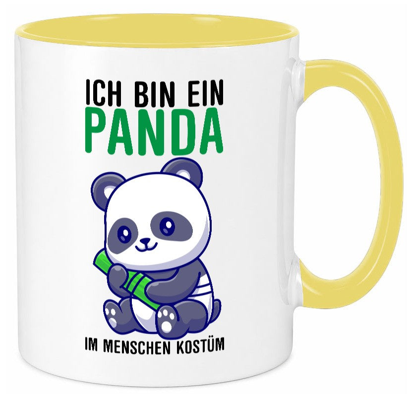 Ich bin ein Panda | Pandabär Kinder v2 Geschenkidee Humor Tasse
