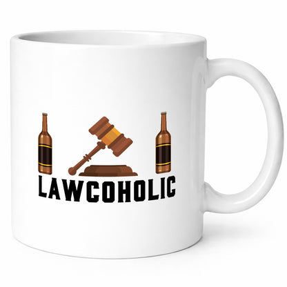 Lawcoholic | Gesetz Anwalt Jura Geschenkidee Humor Tasse