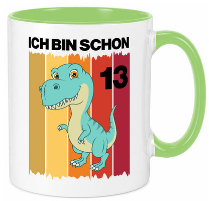 13. Geburtstag | 13 Jahre Dinosaurier Geschenk Geschenkidee lustiger Spruch