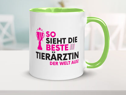 Die Weltbeste Tierärztin | Mediziner Tiermedizin lustiger Spruch Geschenk