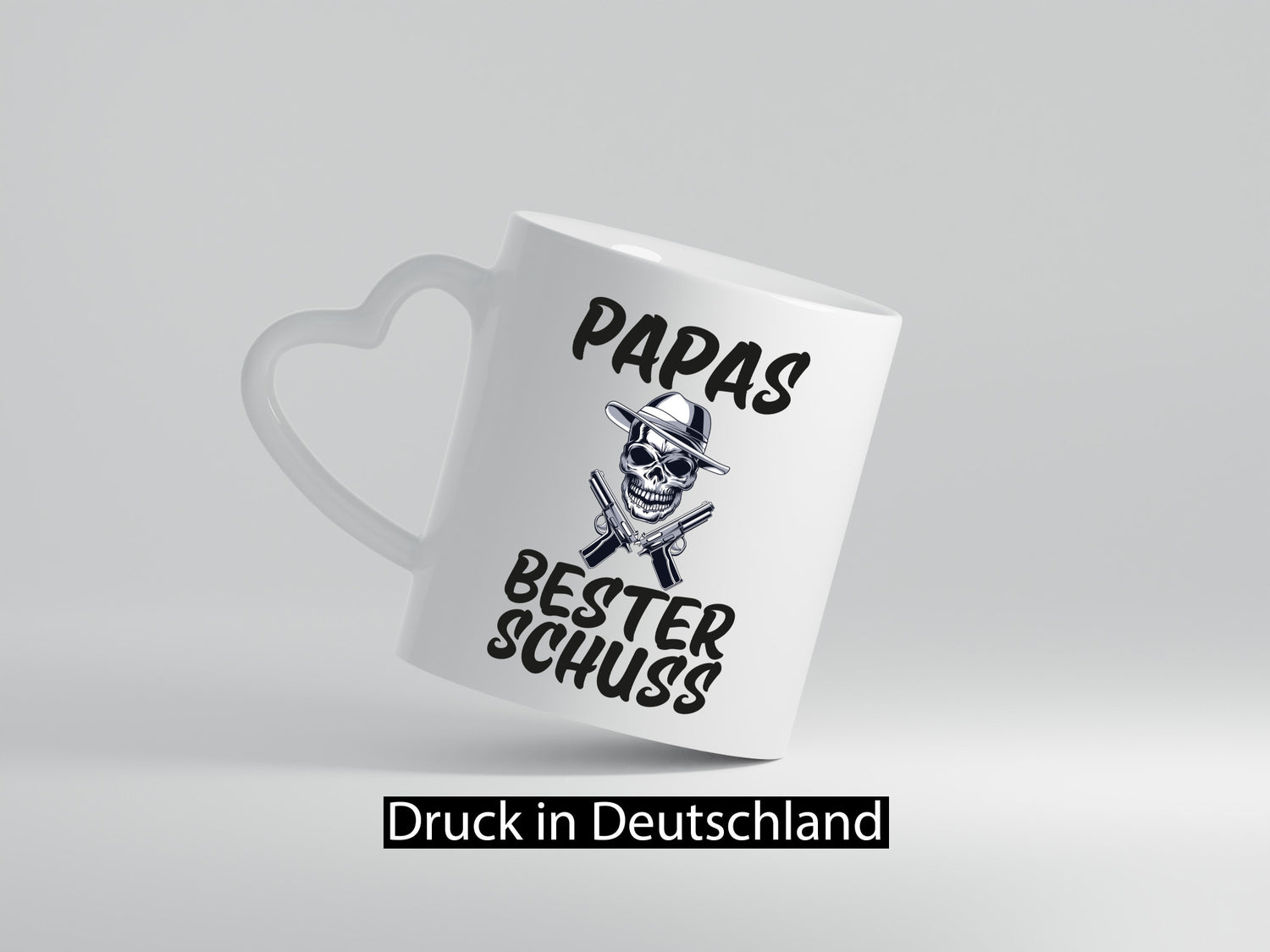 Papas bester schuss | Vatertag Papa der Welt Humor Familie Geschenkidee Tasse