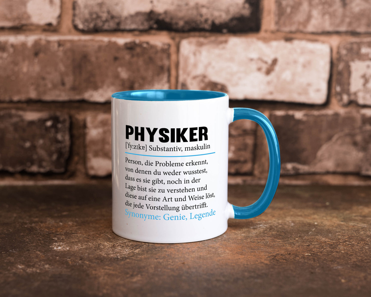 Physiker | Spruch Physik Beruf Definition v2 lustiger Geschenk Arbeit Kollegen
