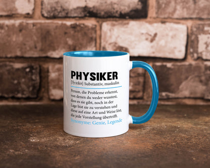 Physiker | Spruch Physik Beruf Definition v2 lustiger Geschenk Arbeit Kollegen