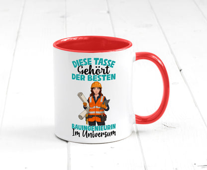 Im Universum: Bauingenieurin | Ingenieurin lustiger Spruch Geschenk Humor