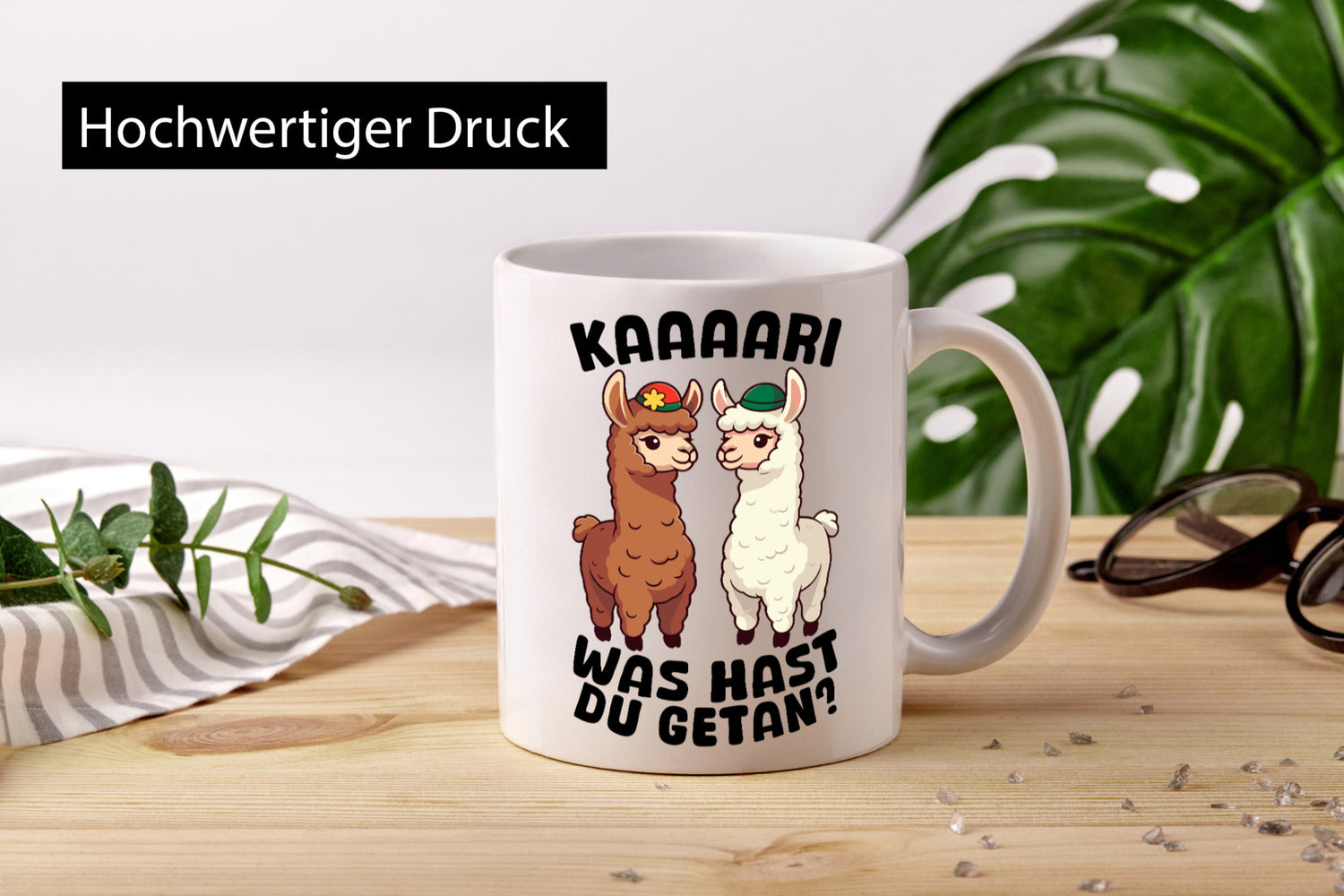 Lamas | Karl was hast du getan Lustiges Lama Geschenk Humor Geschenkidee