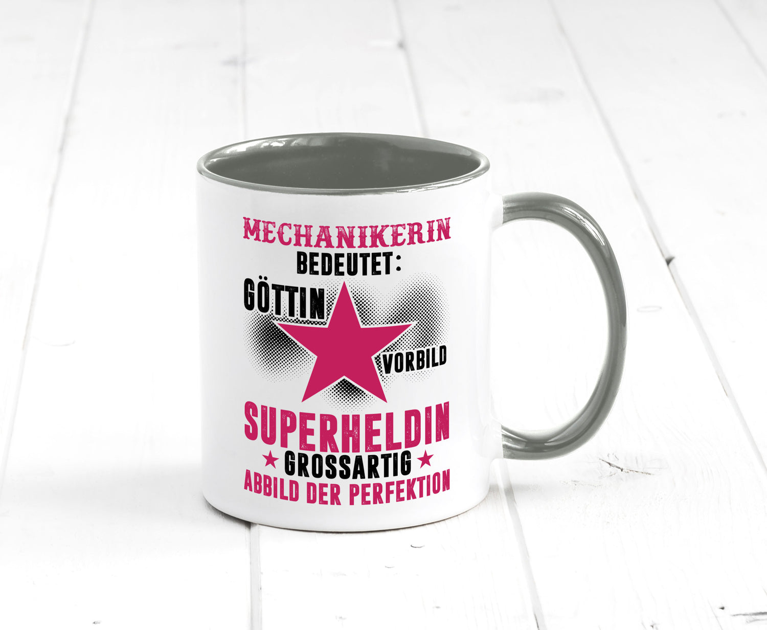 Bedeutung von Mechanikerin | KFZ Geschenkidee Humor Tasse
