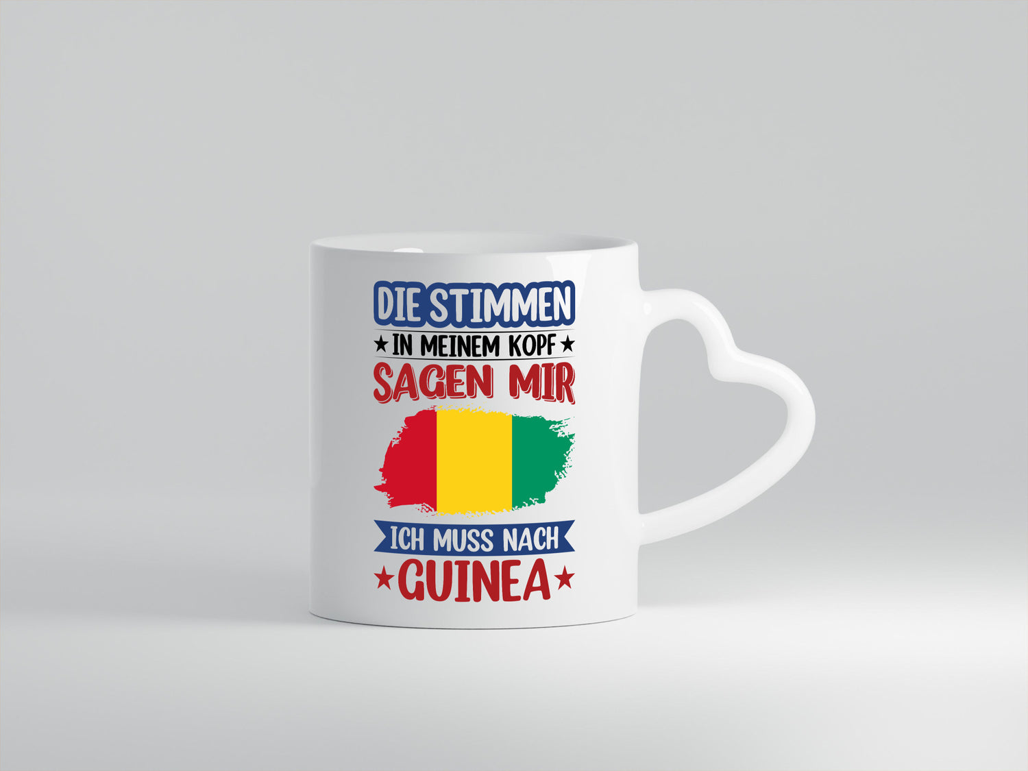Guinea | Urlaub Stimmen in meinem Kopf Traumland lustiger Spruch Geschenk Humor