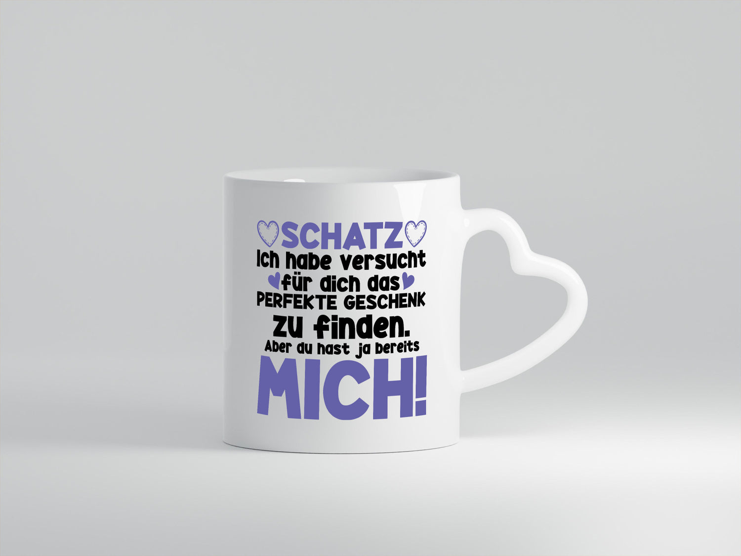 Schatz | Liebe Valentinstag Freund Freundin Herz Geschenkidee Humor Tasse