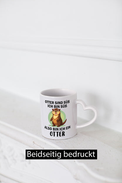 Otter sind süß ich bin also ein Geschenk Humor Geschenkidee lustiger Spruch