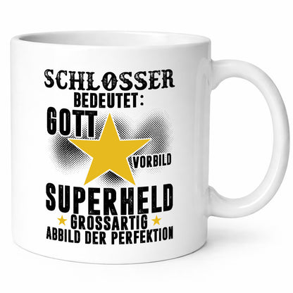 Bedeutung von Schlosser | Beruf Schlosserei Geschenkidee Arbeit Kollegen Büro
