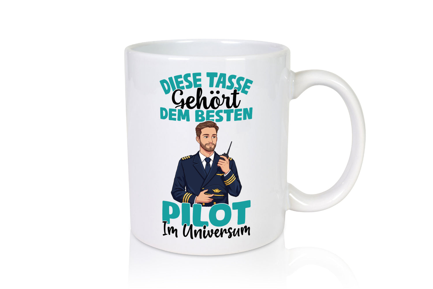 Im Universum: Pilot | Flugzeug Piloten Geschenk Humor Geschenkidee lustiger