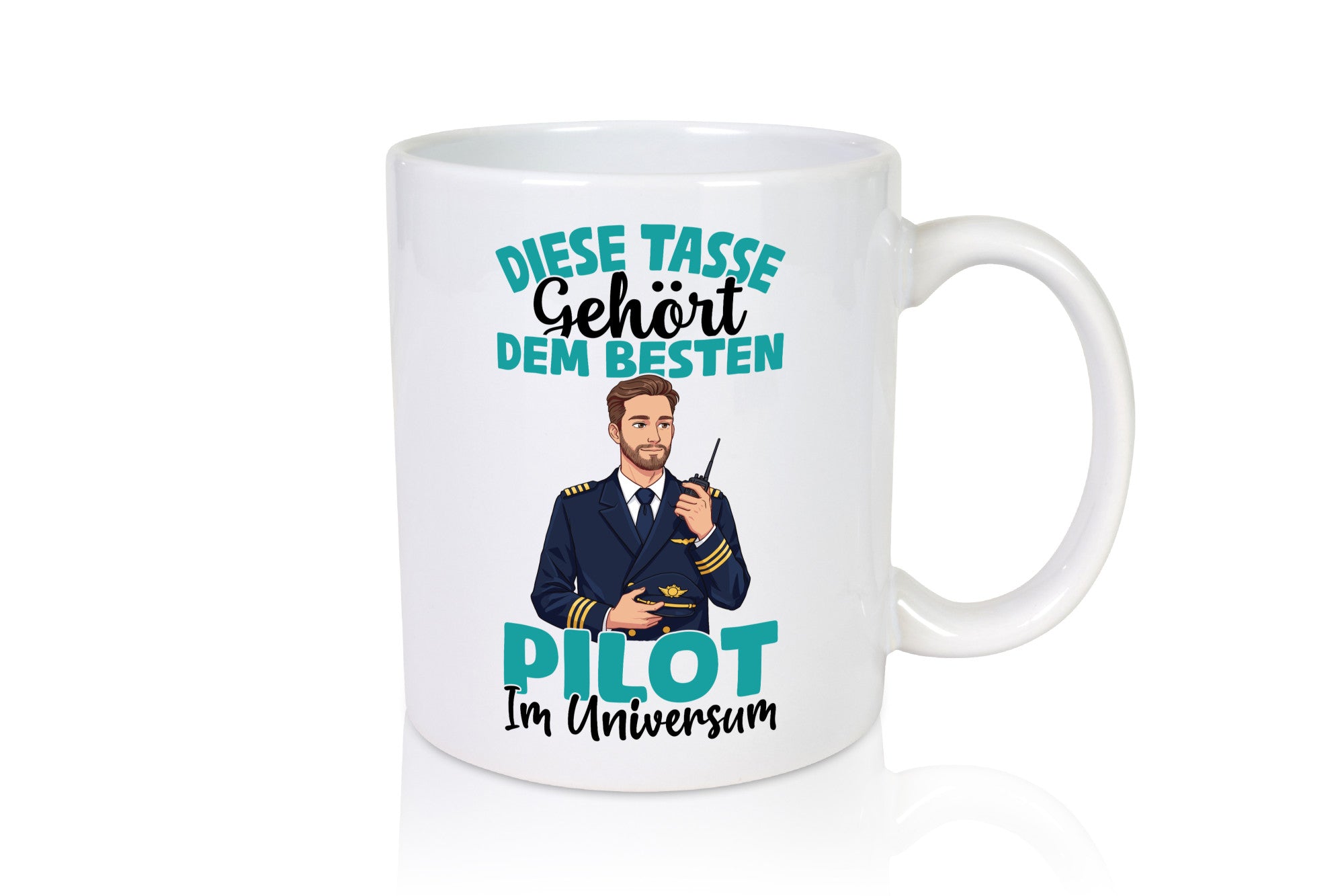 Im Universum: Pilot | Flugzeug Piloten Geschenk Humor Geschenkidee lustiger